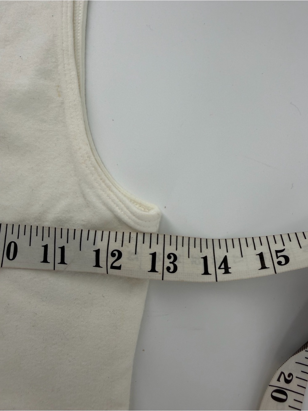 American Eagle White Sleeveless Cotton Bodysuit Size Small Basic Layering - Picture 4 of 6